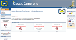 Desktop Screenshot of classiccamerons.com